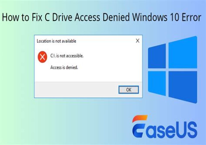 How do I fix access denied error?