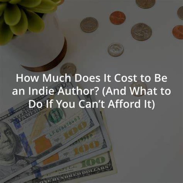 How much does an indie author make?