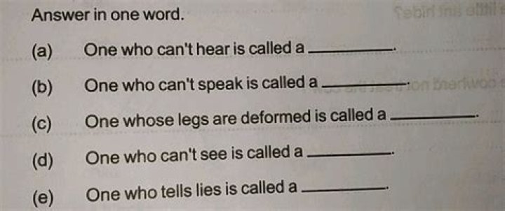 What is a question with only one answer called?