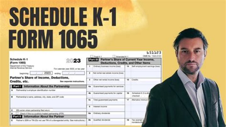 What is the difference between Schedule E and k1?