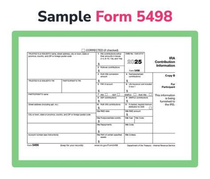 When should I expect form 5498?