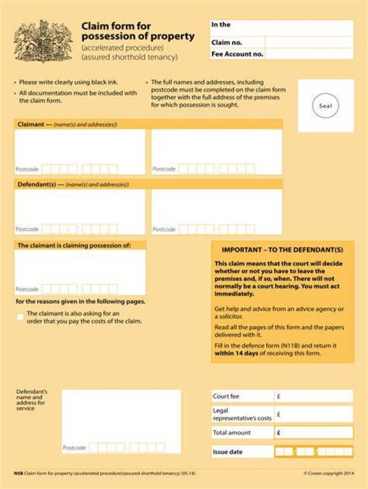 When to use form N5B?
