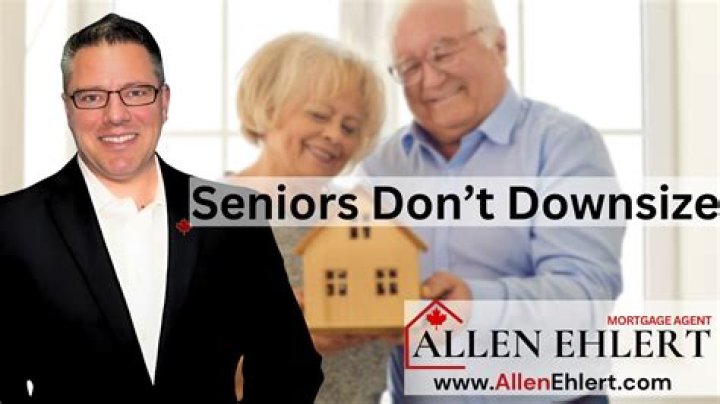 Why do seniors downsize?
